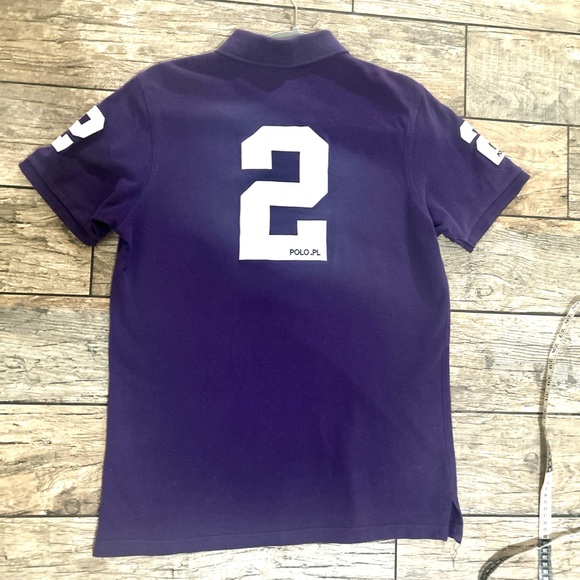 Purple Ralph Lauren Polo size medium PLS ASK IF THERE'S ANY QUESTIONS - Picture 3 of 3